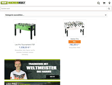 Tablet Screenshot of kickerkult.de